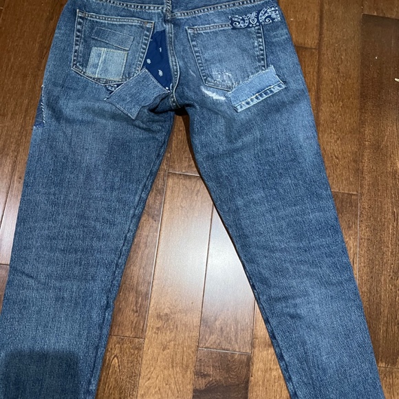 🌸🌸Host Pic🌸🌸Polo Ralph Lauren patchwork jeans - Picture 3 of 6